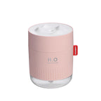 USB Ultrasonic Silent Humidifier, with Delicate Spray, Two Light Modes, 500ml Water Tank and Anti Dry Burning Protection, for Sleeping, Working, Studying and More