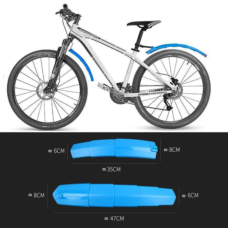Retractable bike fender