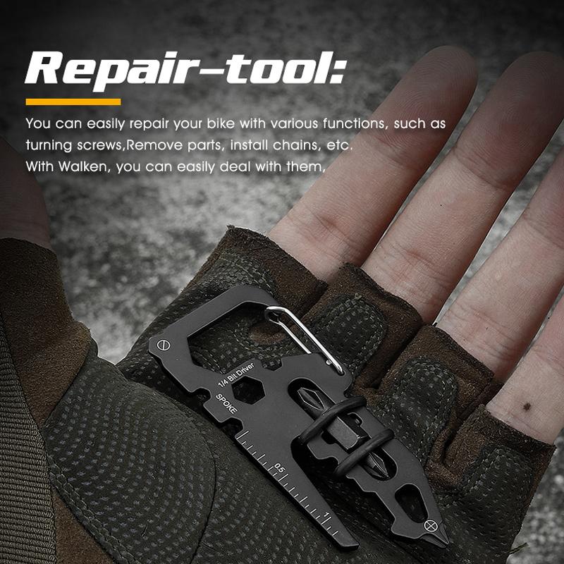 Portable multifunctional EDC keychain