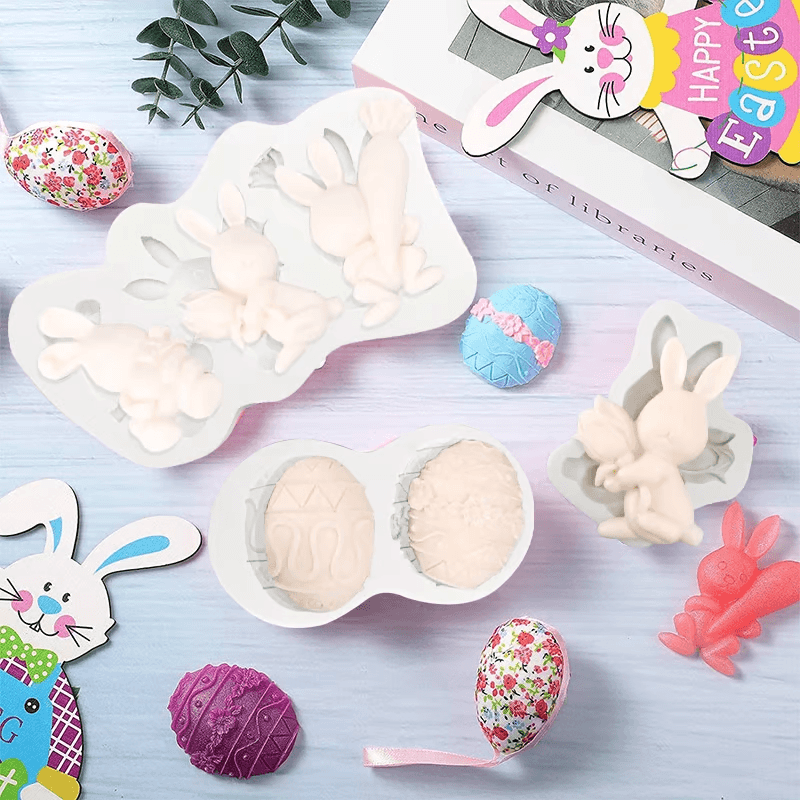3D Easter cookie cutter baking tools