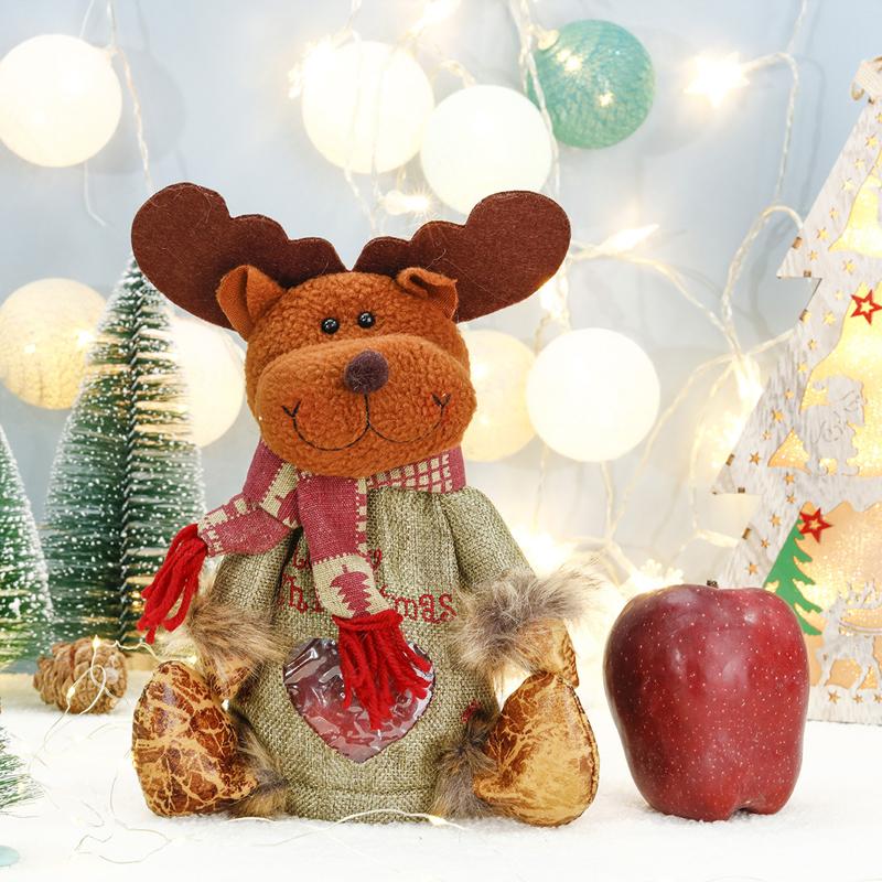 Christmas decorative gift bag / Christmas Eve apple bag🎄