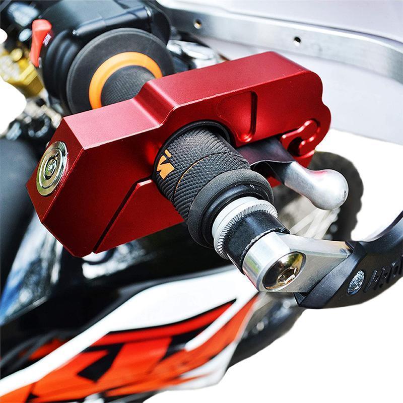 Steering wheel lock made of aluminum alloy
