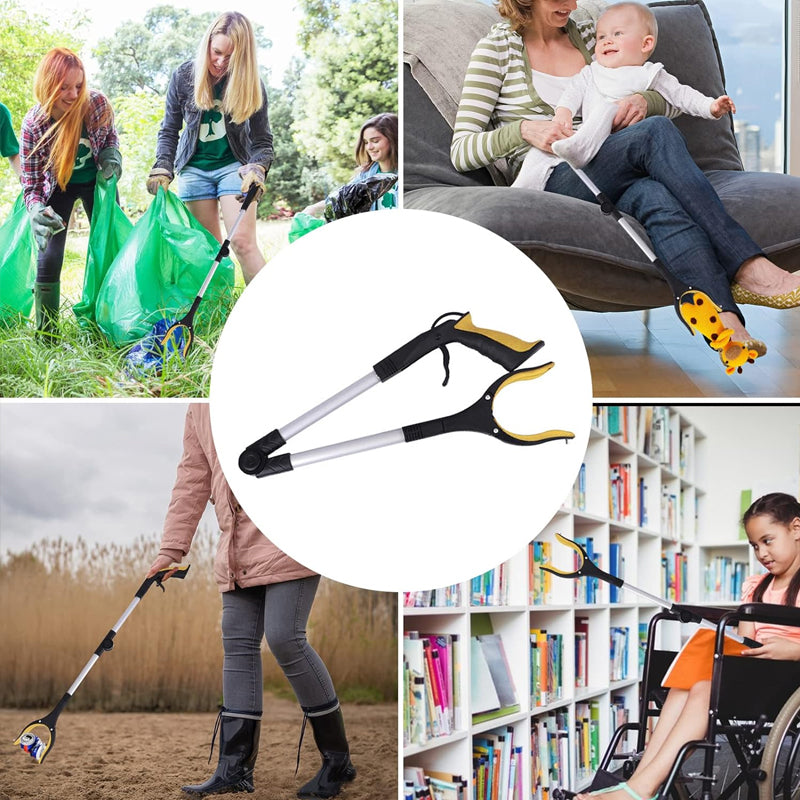 Foldable Gripper with 360° Rotating Clip
