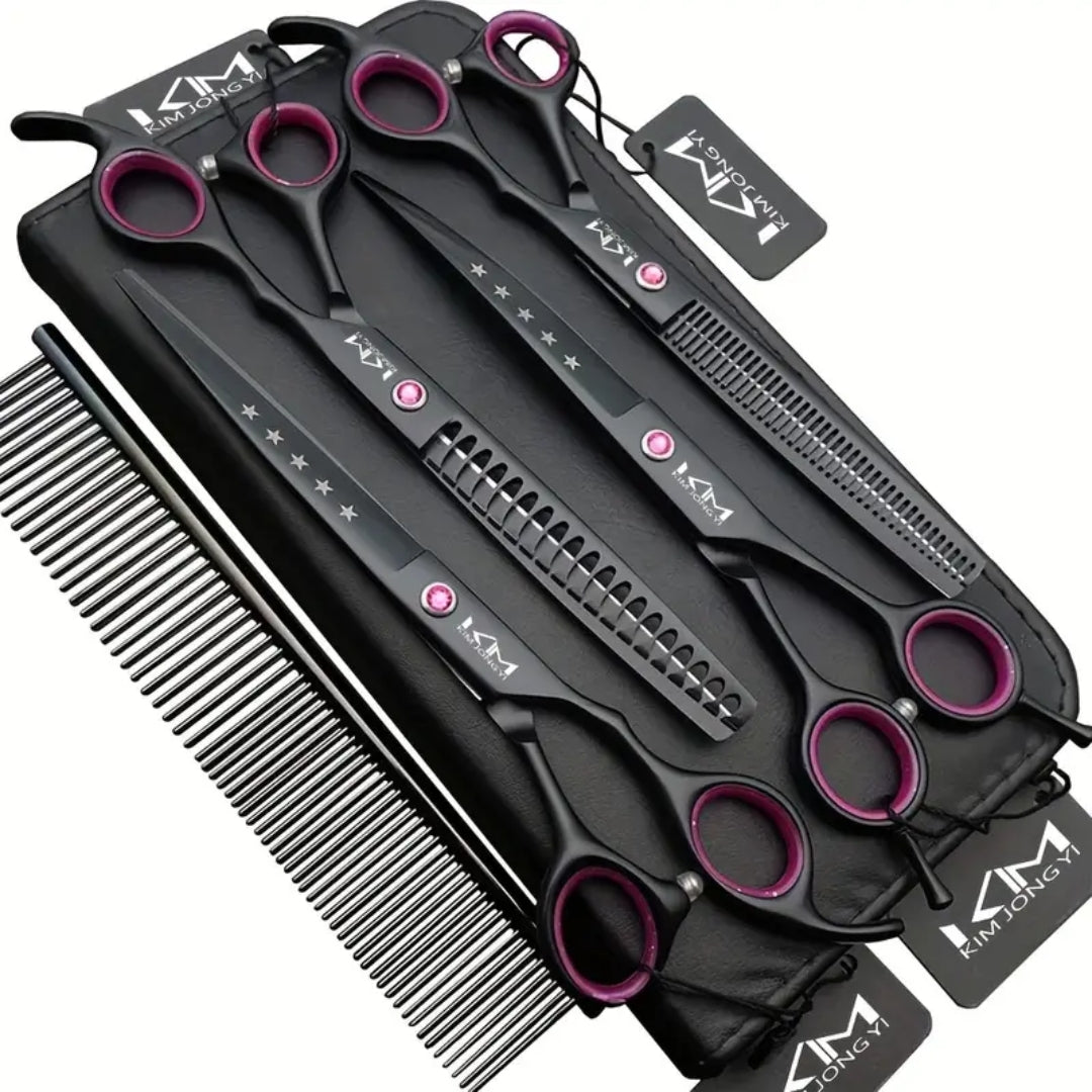 TrimPro Pet Grooming Set – Complete Scissors Set for Precise Coat Care