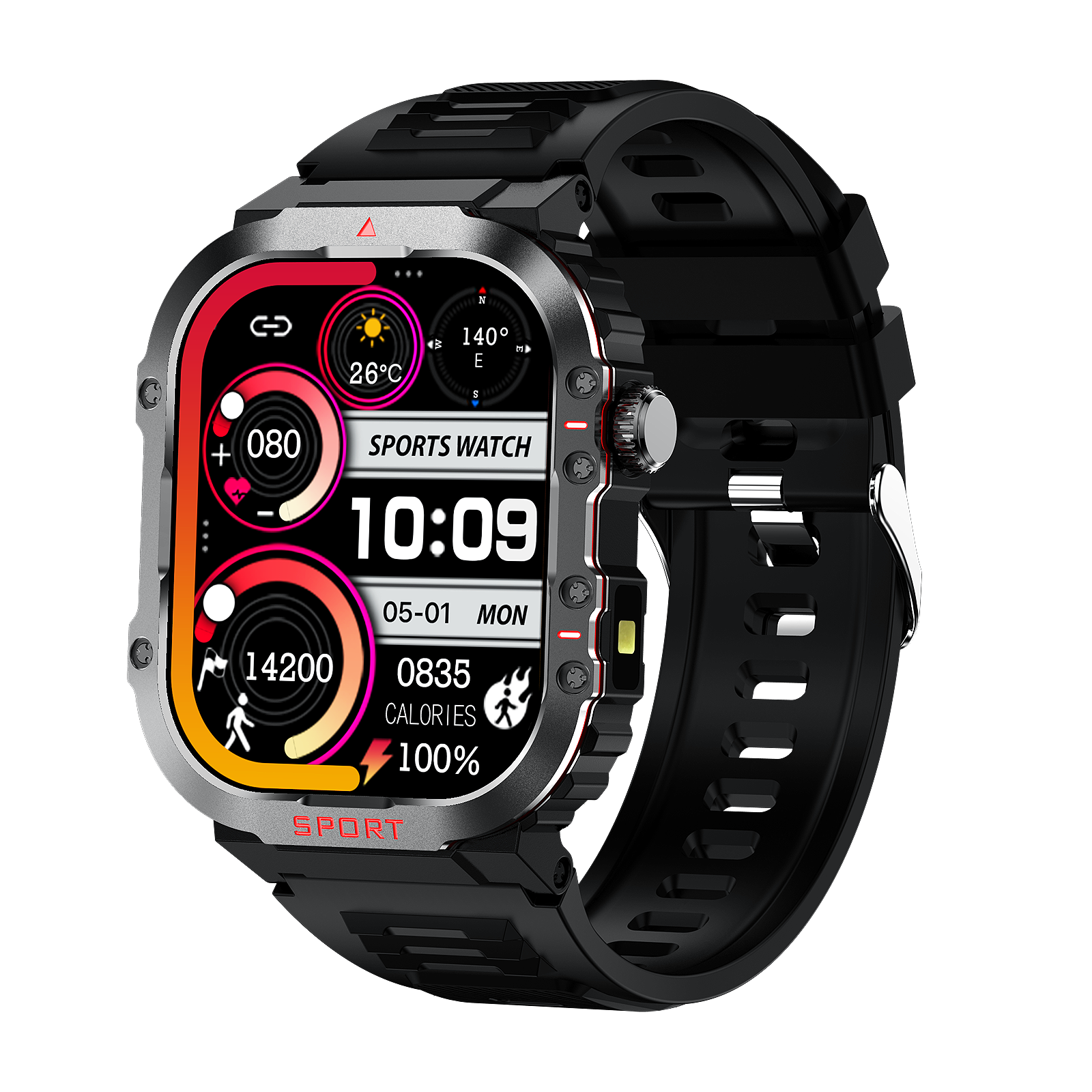 Sugar PRO 5 | Smart Glucose Monitoring Watch – Track Blood Sugar, Heart Rate & Fitness