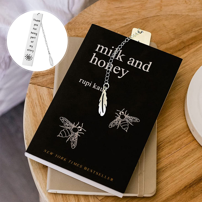 Longer Stainless Steel Bookmark