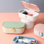 Multifunctional sewing needle and thread box