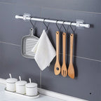 Nail-free Adjustable Curtain Rod Sticky Hook (1 Set of 2)
