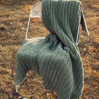 Vintage Chunky Knit Blanket