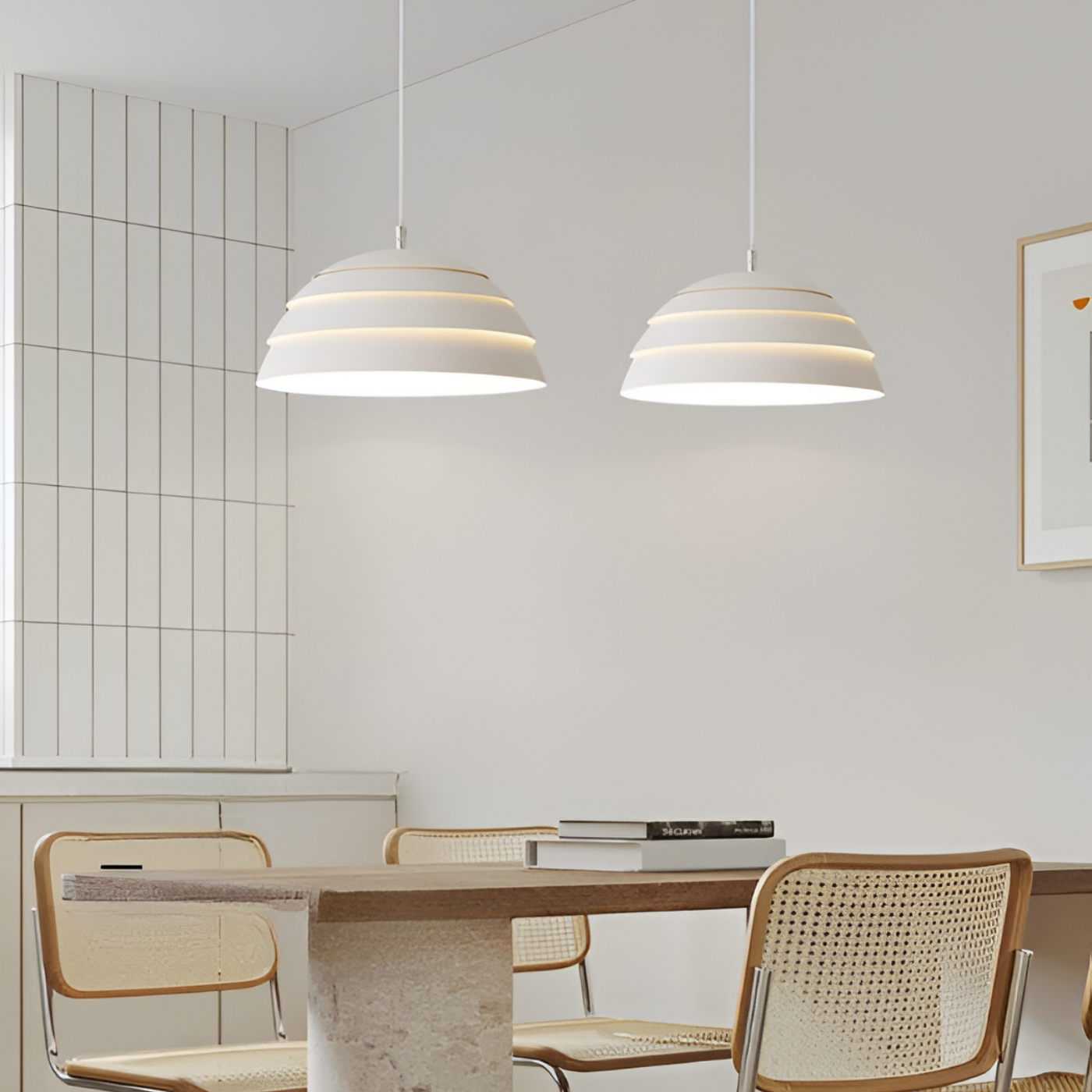 Minimalist Dome-Shaped Pendant Lamp