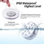Remote control waterproof magnetic suction LED lamp