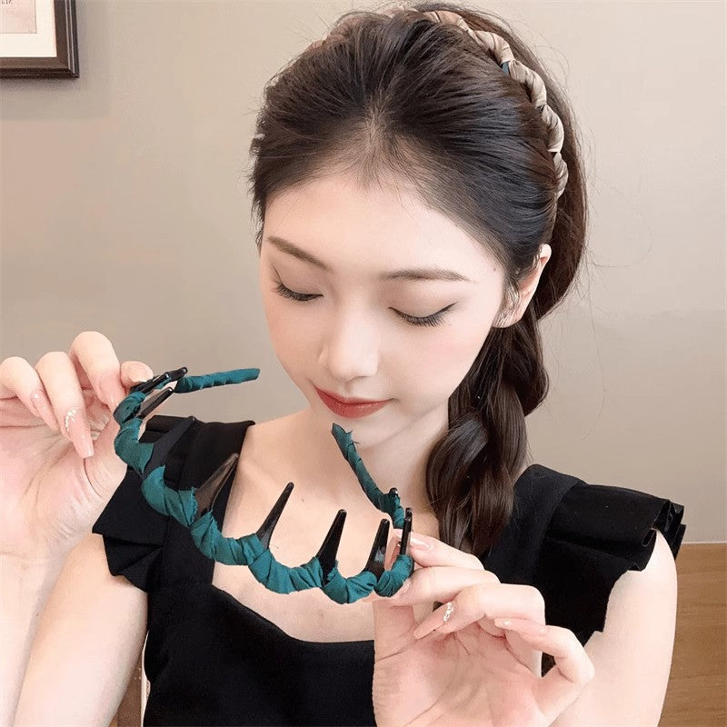 Vintage tooth comb headband