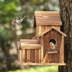 6-Hole Handmade Birdhouse