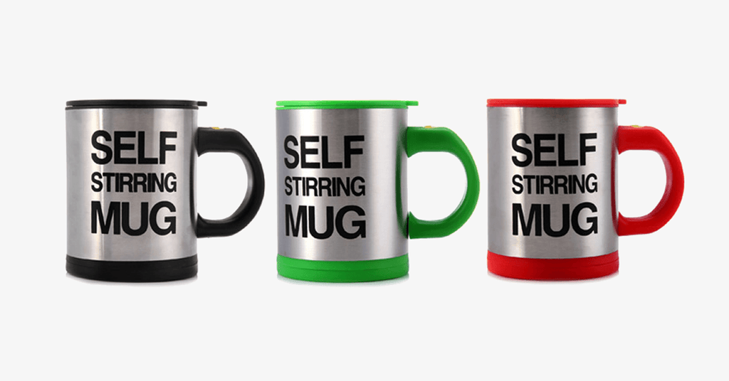 Self-stirring mug – Say hello to the modern mug!