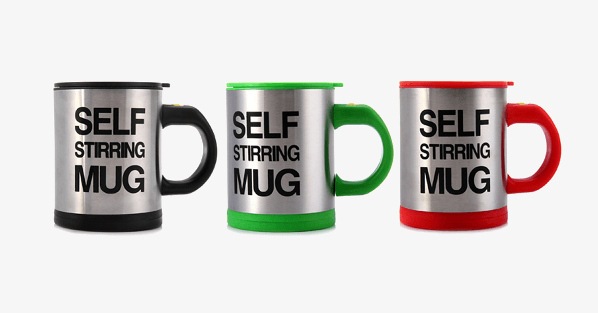 Self-stirring mug – Say hello to the modern mug!
