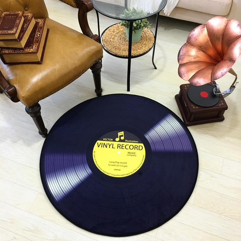 Retro Disc Rug