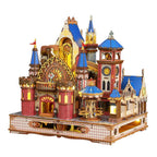 Annecy Castle DIY Miniature Architecture Kit ｜ 3D Wooden Mechanical Puzzles