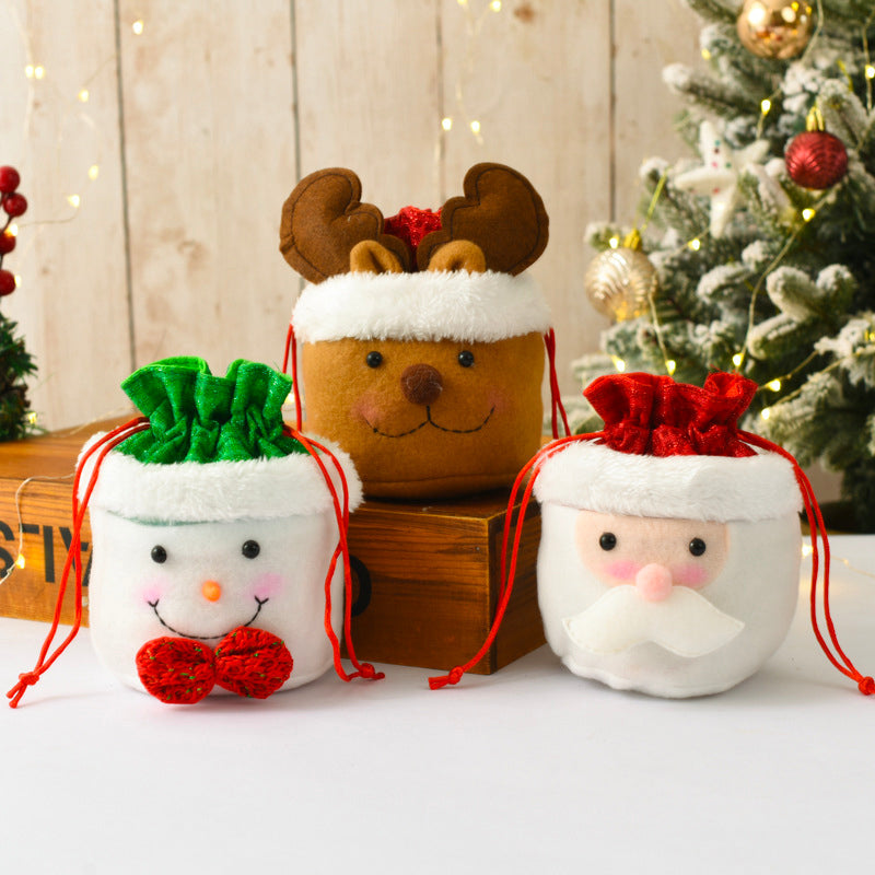 Christmas gift doll bags