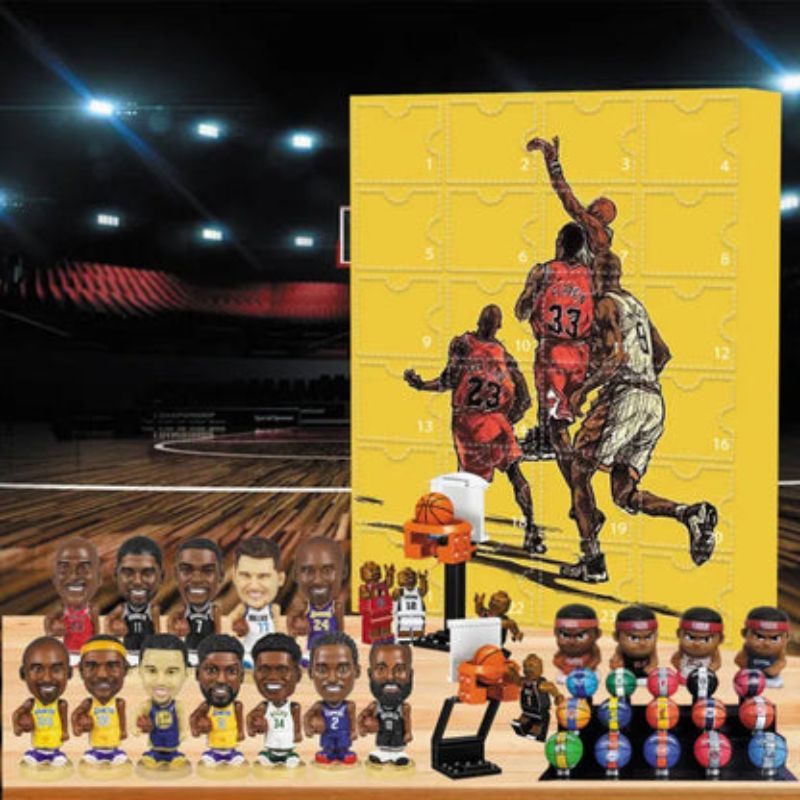 BallTrove - Basketball cartoon doll countdown gift box