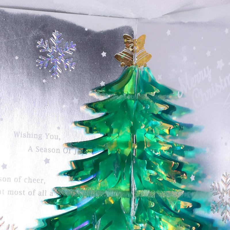 Handmade 3D Christmas greeting card