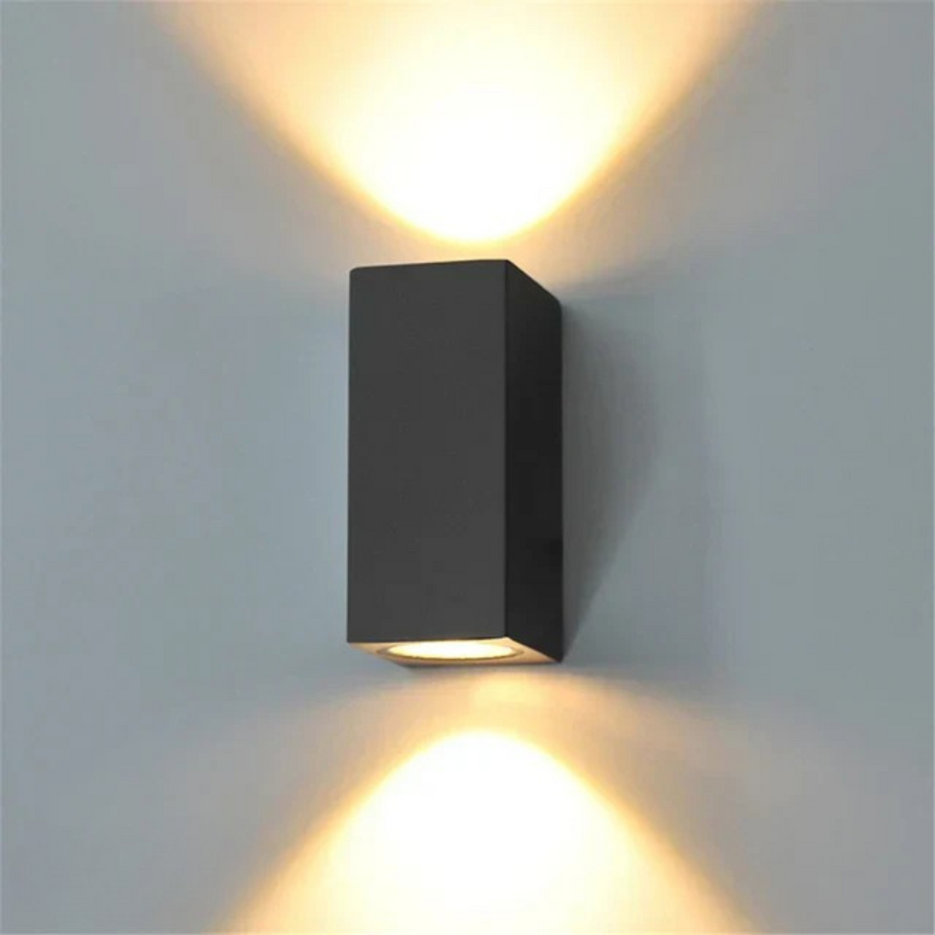 Modern Outdoor Wall Lamp LED Black