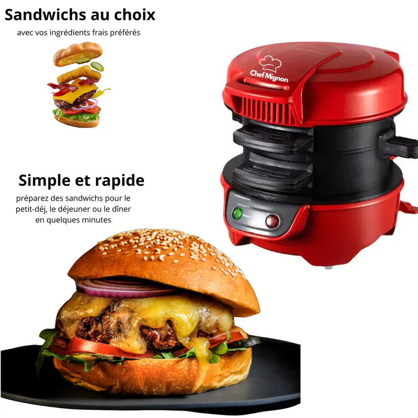 Manual Multifunctional Burger Press