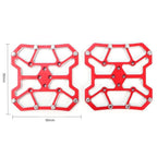 Aluminum Alloy Pedal Adapter without Clips (One Pair)