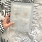 Simple transparent jewelry album storage bag