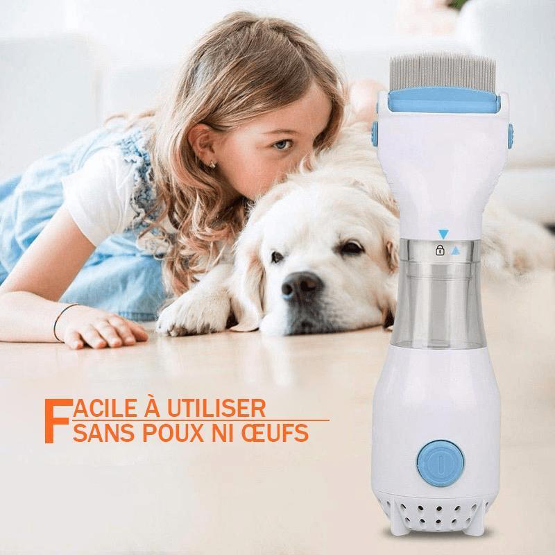 Electric comb for lice control