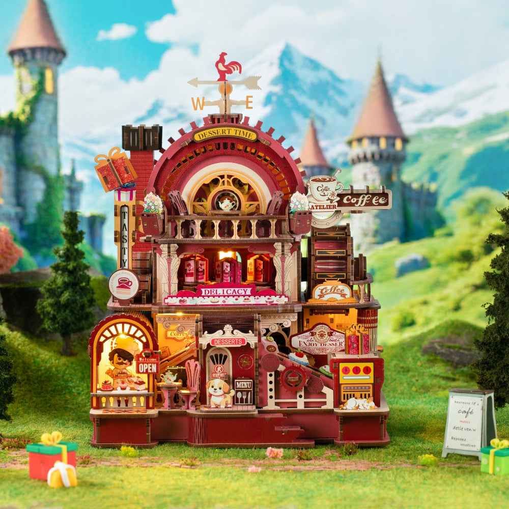 Dessert Atelier DIY Mini House Kit l DIY Miniature Kit
