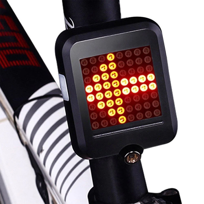 Light indicator for bicycle