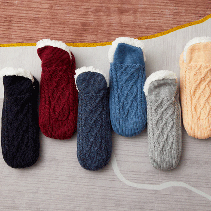 V neck Cozy Socks Slippers