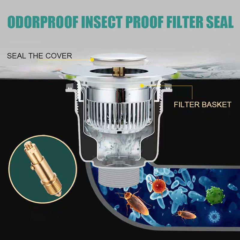 Double-layer Stainless Steel Filter Plug