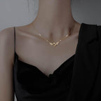 Sterling Silver Angel Wing Necklace