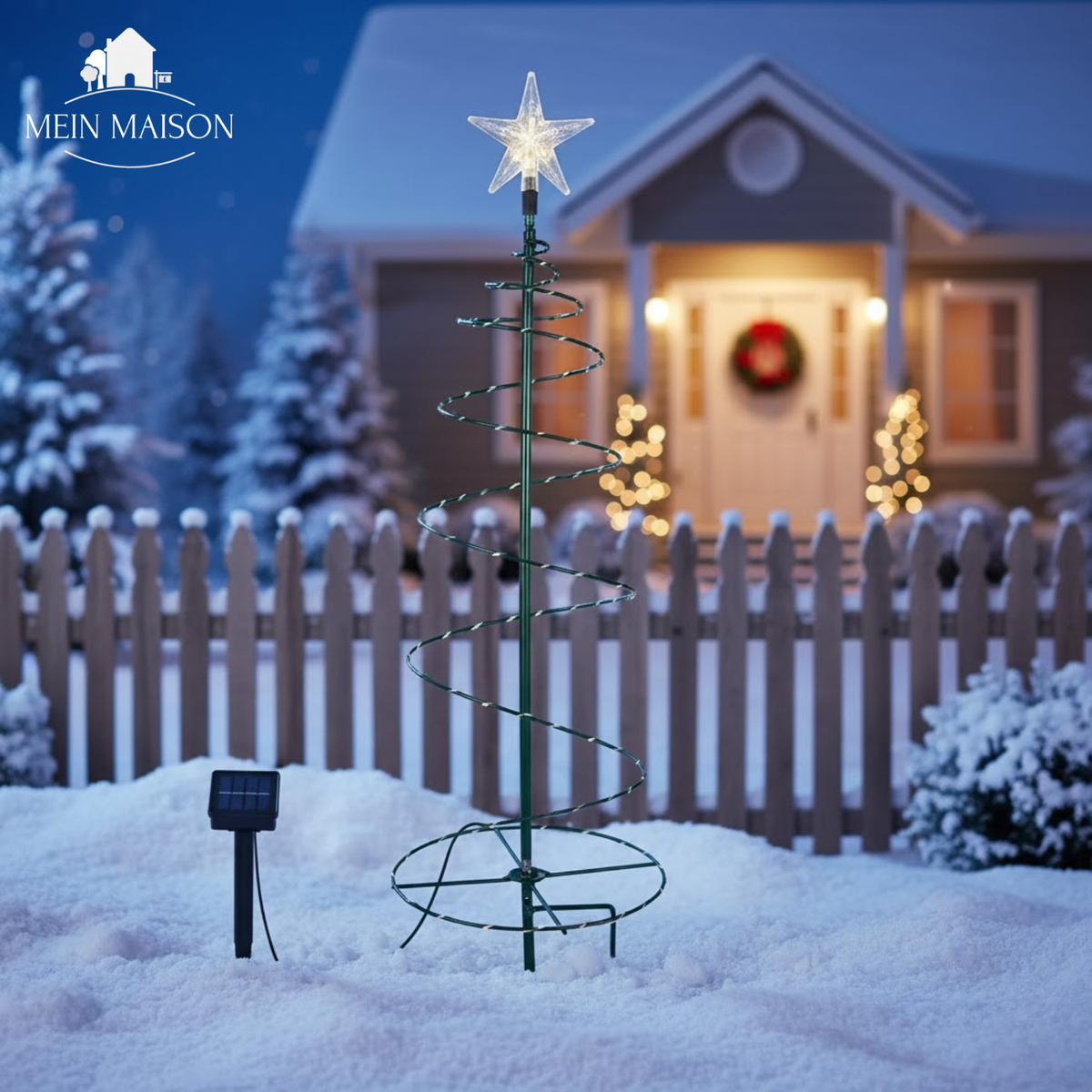 SolarTree – The charming LED Christmas tree powered by solar energy