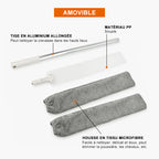 Dust broom with long handle