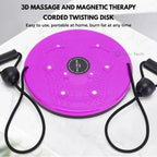 Waist Whisper Twisting Disc Pro | Magnetic Massage Balance Board for Core Strength & Waist Training at Home