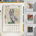 Strange medieval owl calendar 2024