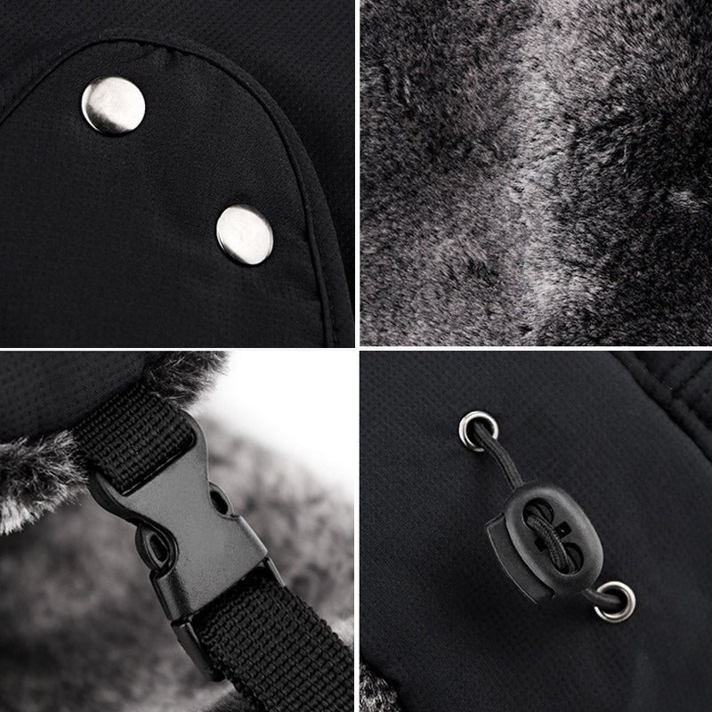 LuxGuard Windproof Beanie with Ear Protection | Protects against wind and cold with style
