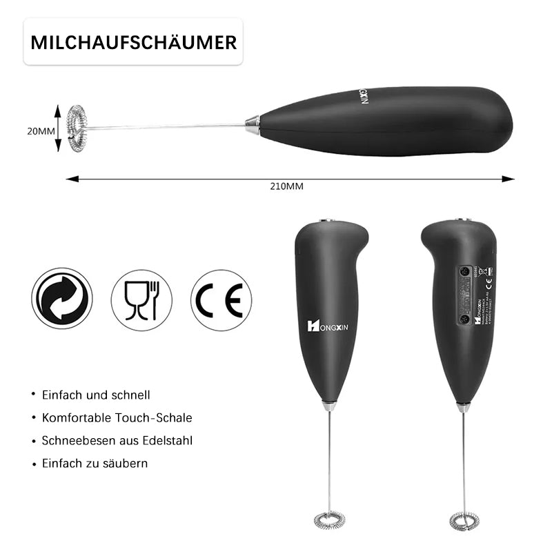Electric Mini Milk Frother Made of Stainless Steel