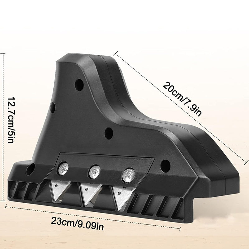 Drywall edge bevel woodworking hand tool