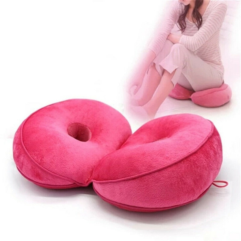 OrthoSitz Cushion | Ergonomic & Pressure Relief | Memory Foam | Removable Cover