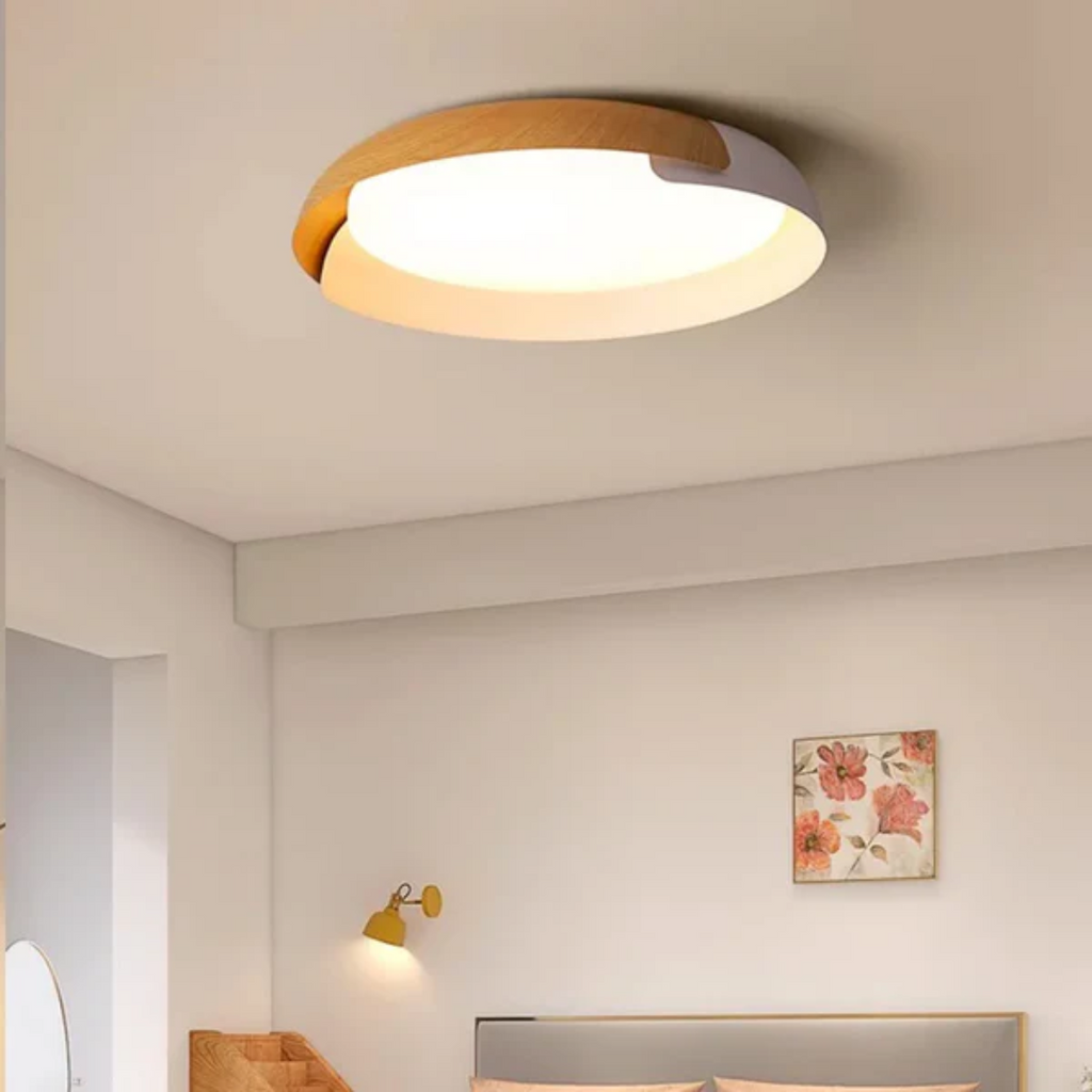 Wooden Ceiling Lamp for Bedroom