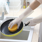 Robust velvet kitchen gloves (4 pairs)