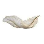 Modern Wall LED Lighting with Feathers and USB Power