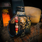 Skull Pirate Rum Bottle made of Resin