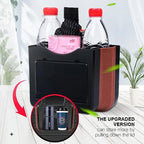 Auto-hanging foldable container