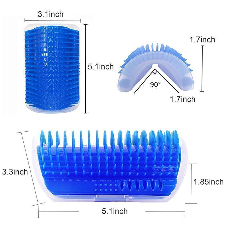 Cat self Groomer Hair removal Massage Brush