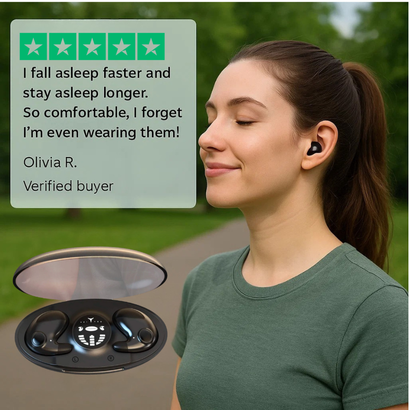 Invisible Wireless Sleep Headphones | Bluetooth 5.3 for Comfortable Sleep and Relaxation