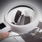 30x optical magnifying glass with LED light